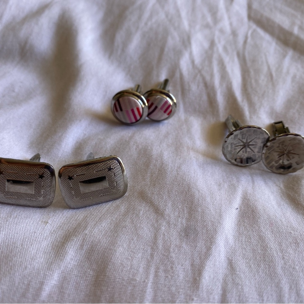 Vintage cuff links bundle
